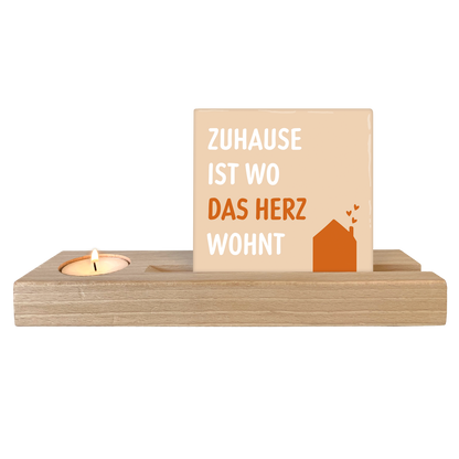 Zuhause ist wo das herz wohnt