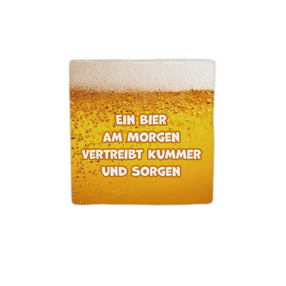 Ein bier am morgen