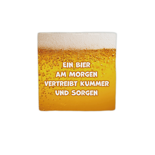 Ein bier am morgen