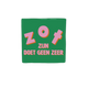 Zot zijn doet geen zeer