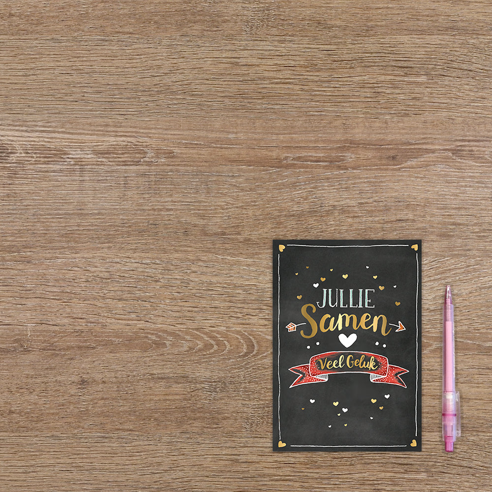 Jullie samen veel geluk