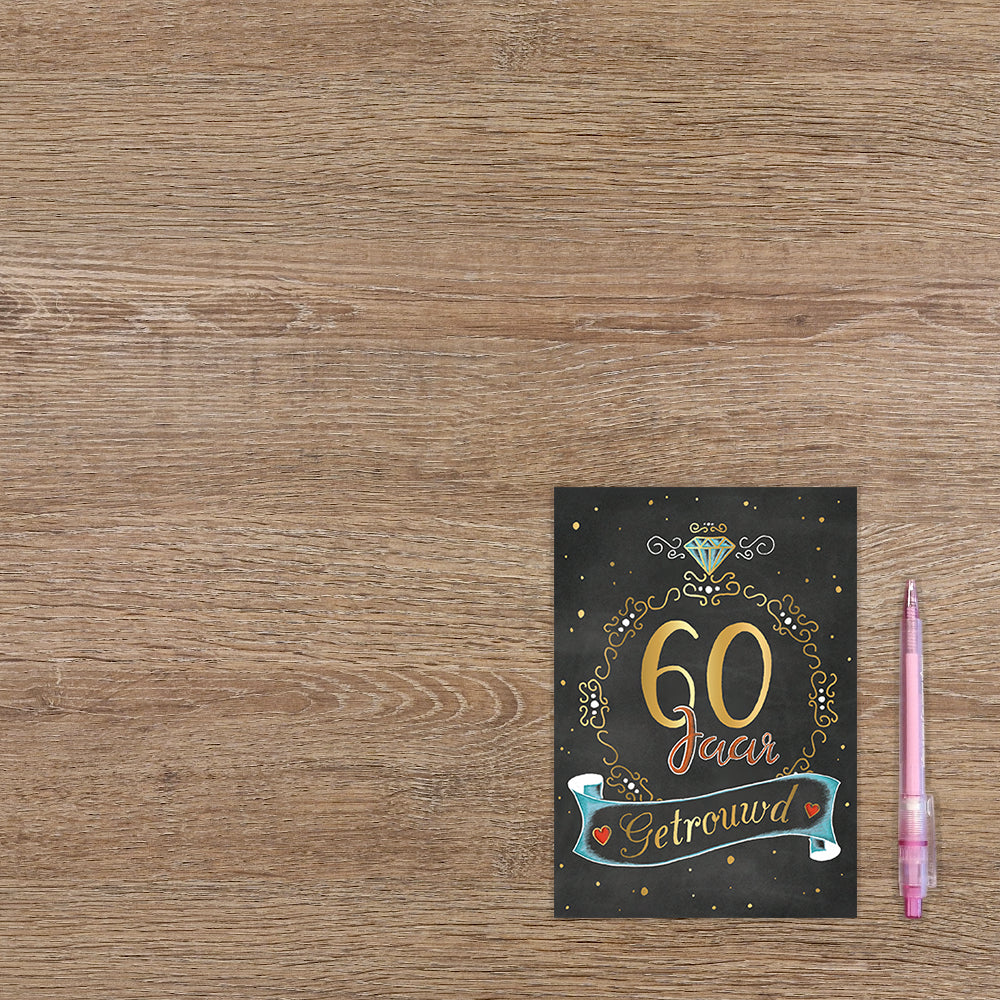 60 jaar getrouwd gefeliciteerd