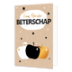 Van harte beterschap - Formaat: Standaard - Vorm: Staand - Beterschapskaart - Op deze wenskaart staan drie appels met daarboven de tekst: "Van harte beterschap". - Snelwenskaart