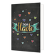 Van harte... - Formaat: Standaard - Vorm: Staand - Felicitatiekaart - Op deze wenskaart staan hartjes in diverse kleuren met de tekst: "Van harte". - Snelwenskaart