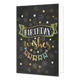 Birthday wishes - Formaat: Standaard - Vorm: Staand - Verjaardagskaart - Op deze wenskaart staat een slinger met daarboven de tekst: "Birthday wishes". - Snelwenskaart