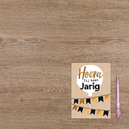 Hoera jij bent jarig