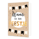 Waar is dat feestje - Formaat: Standaard - Vorm: Staand - Felicitatiekaart - Op deze wenskaart staan slingers met daartussen de tekst: "Waar is dat feestje". - Snelwenskaart