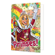 Prinses - Formaat: Standaard - Vorm: Staand - Carnavalskaart - Op deze carnavalskaart staat een carnavalsprinses met de tekst: "Prinses!". - Snelwenskaart