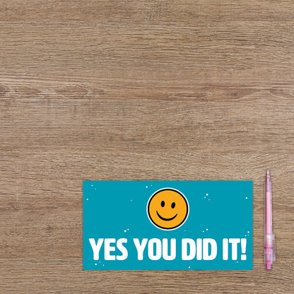 Yes you did it!