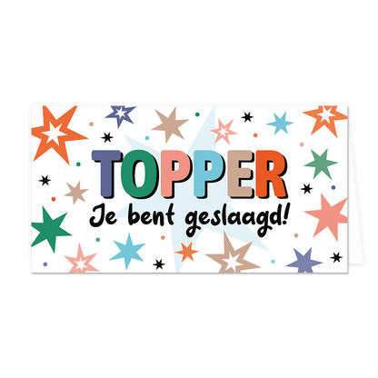 Topper je bent geslaagd