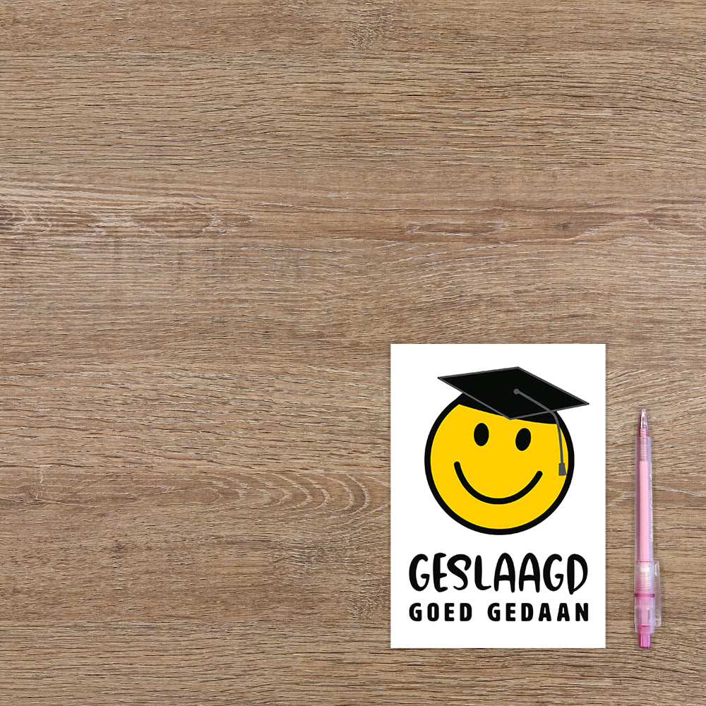 Geslaagd goed gedaan