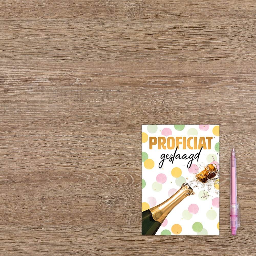 Proficiat geslaagd