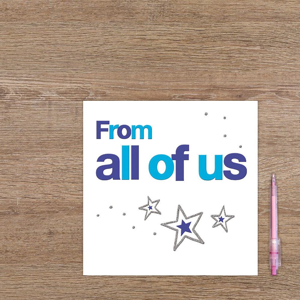 XL kaart - From all of us