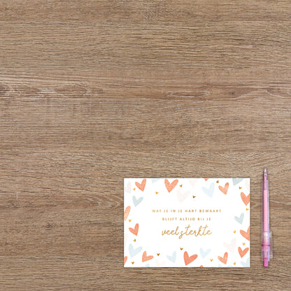 Wat je in je hart bewaart