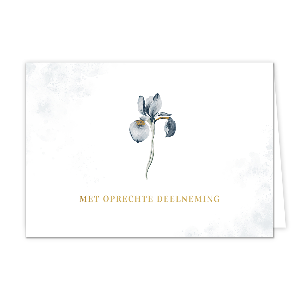 Met oprechte deelneming