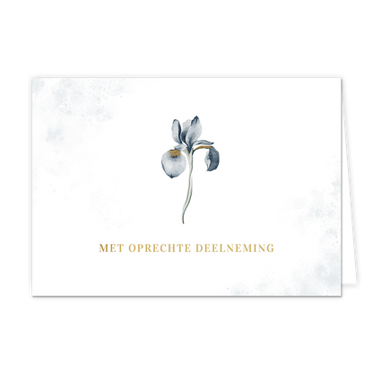 Met oprechte deelneming