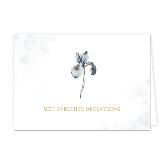 Met oprechte deelneming