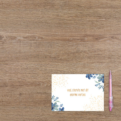 Veel sterkte met dit enorme verlies