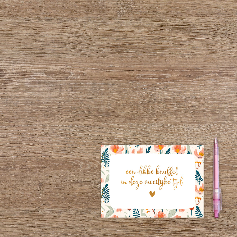 Een dikke knuffel in deze moeilijke tijd