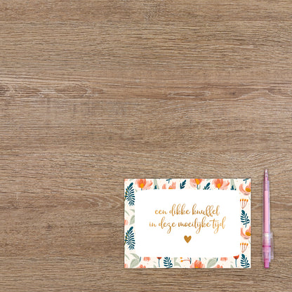 Een dikke knuffel in deze moeilijke tijd