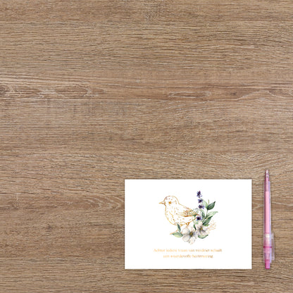 Achter iedere traan van verdriet