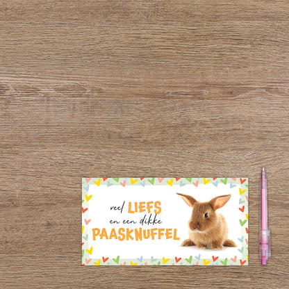 Veel liefs en een dikke paasknuffel