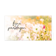 Fijne paasdagen - Formaat: Groot - Vorm: Liggend - Paaskaart - Op deze paaskaart staat een bloemenveld met de tekst: "Fijne paasdagen". - Snelwenskaart