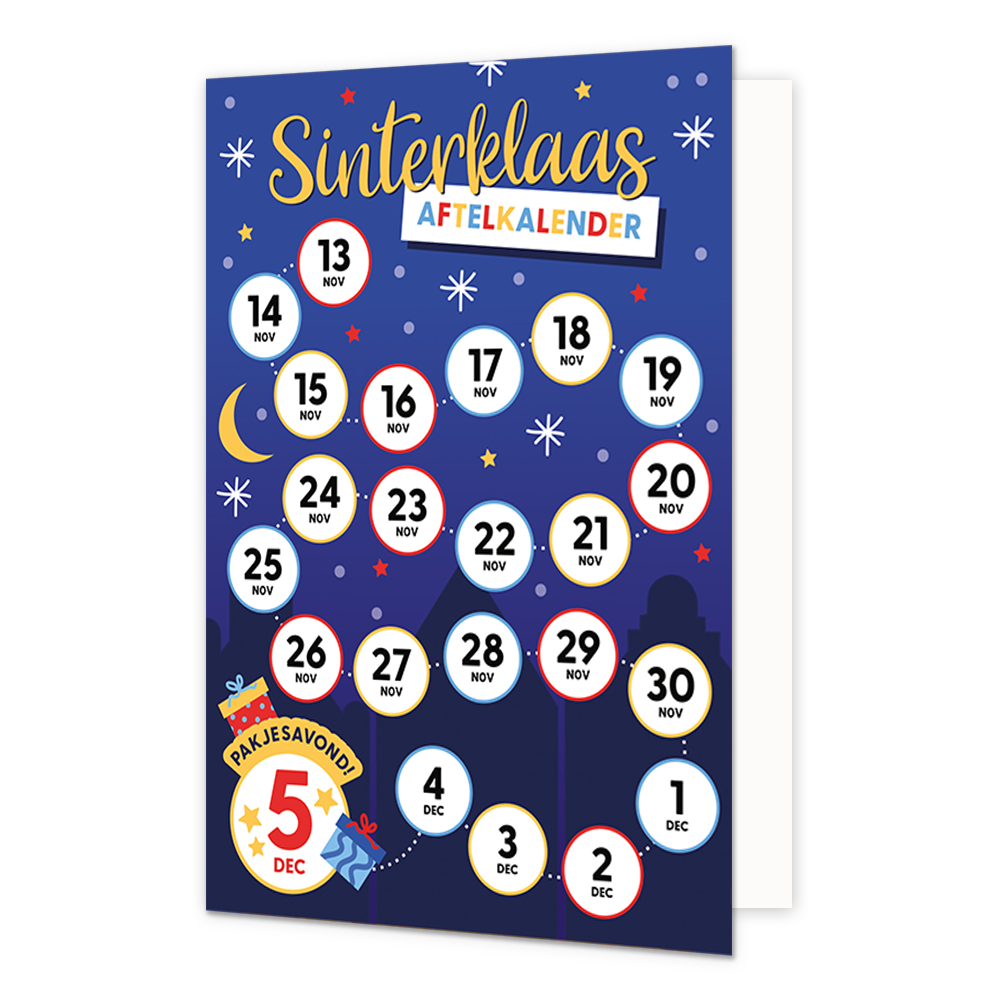Sinterklaas aftelkalender