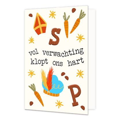 Vol verwachting klopt ons hart