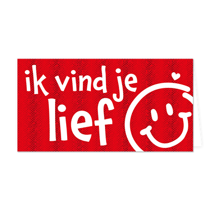 Ik vind je lief