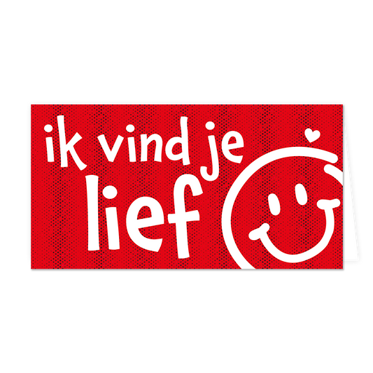 Ik vind je lief