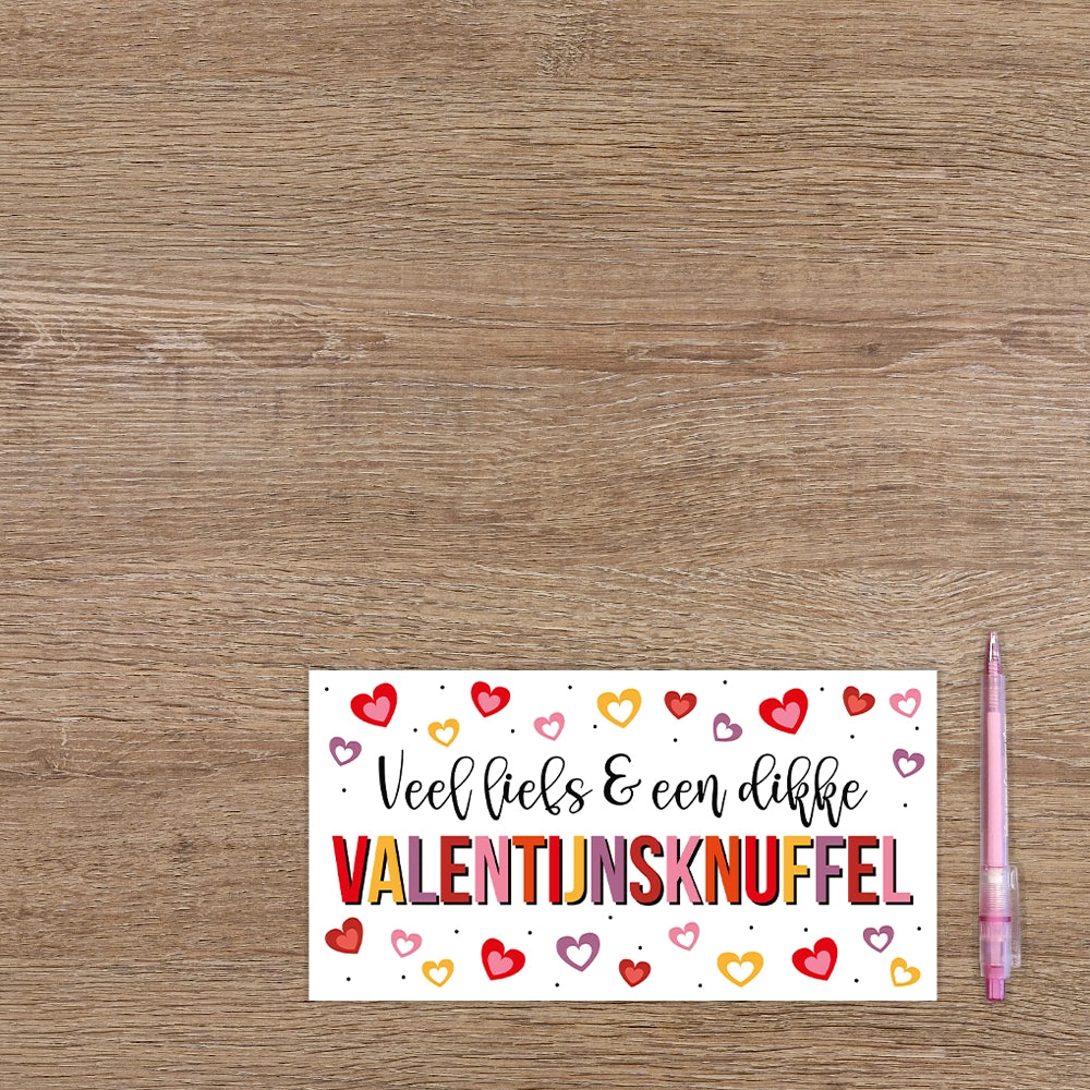 Veel liefs & een dikke Valentijnsknuffel