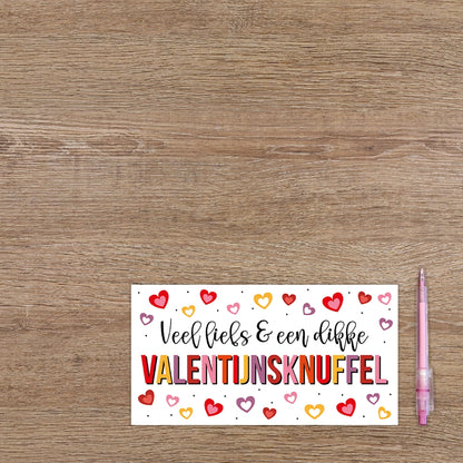 Veel liefs & een dikke Valentijnsknuffel