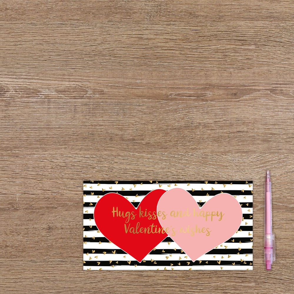 Hugs kisses and happy Valentine's wishes