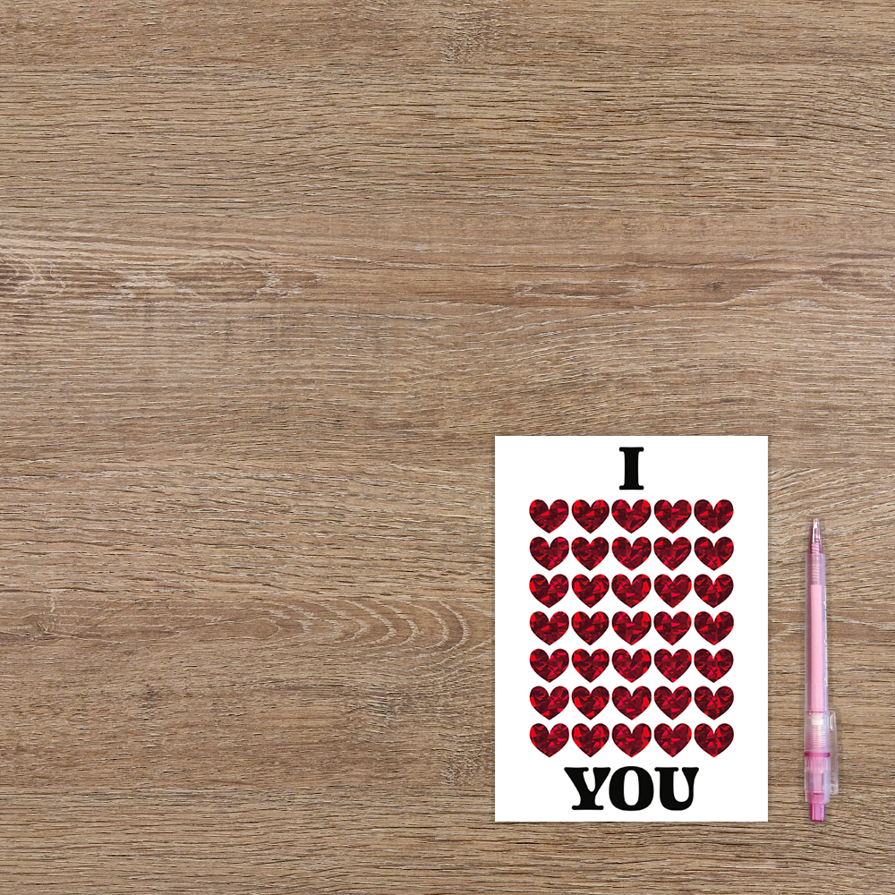 I love you