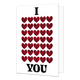 I love you