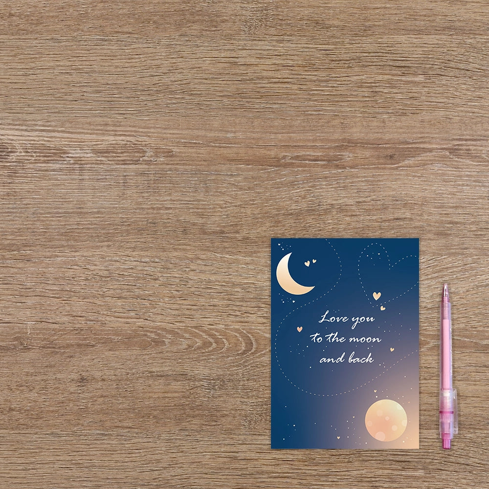 Love you to the moon and back