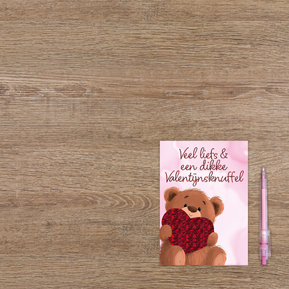 Veel liefs & een dikke Valentijnsknuffel