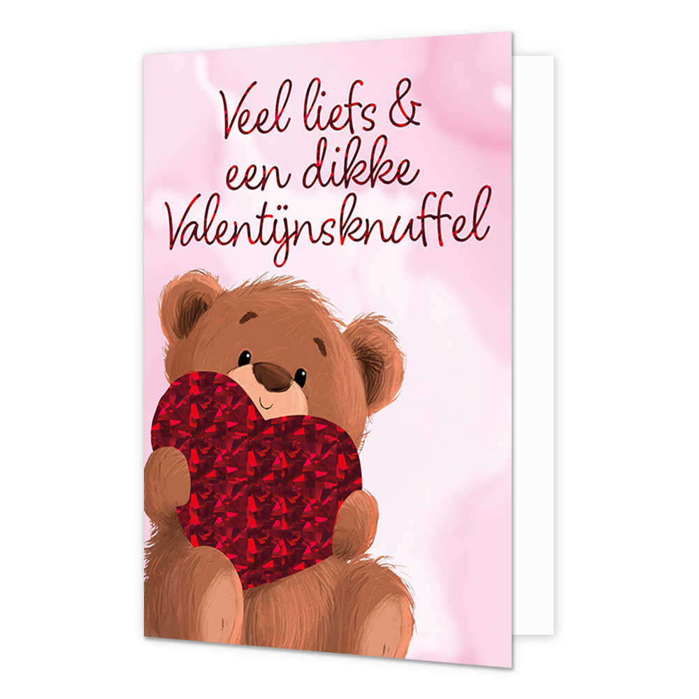 Veel liefs & een dikke Valentijnsknuffel
