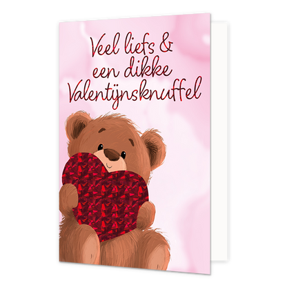 Veel liefs & een dikke Valentijnsknuffel