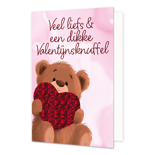 Veel liefs & een dikke Valentijnsknuffel