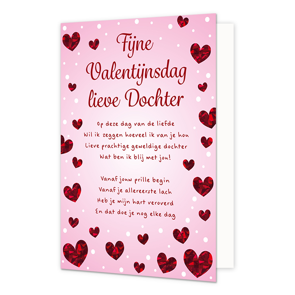 Fijne Valentijnsdag lieve dochter