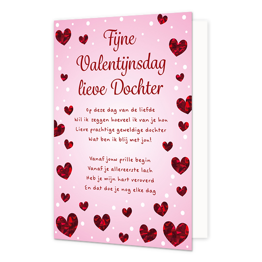 Fijne Valentijnsdag lieve dochter