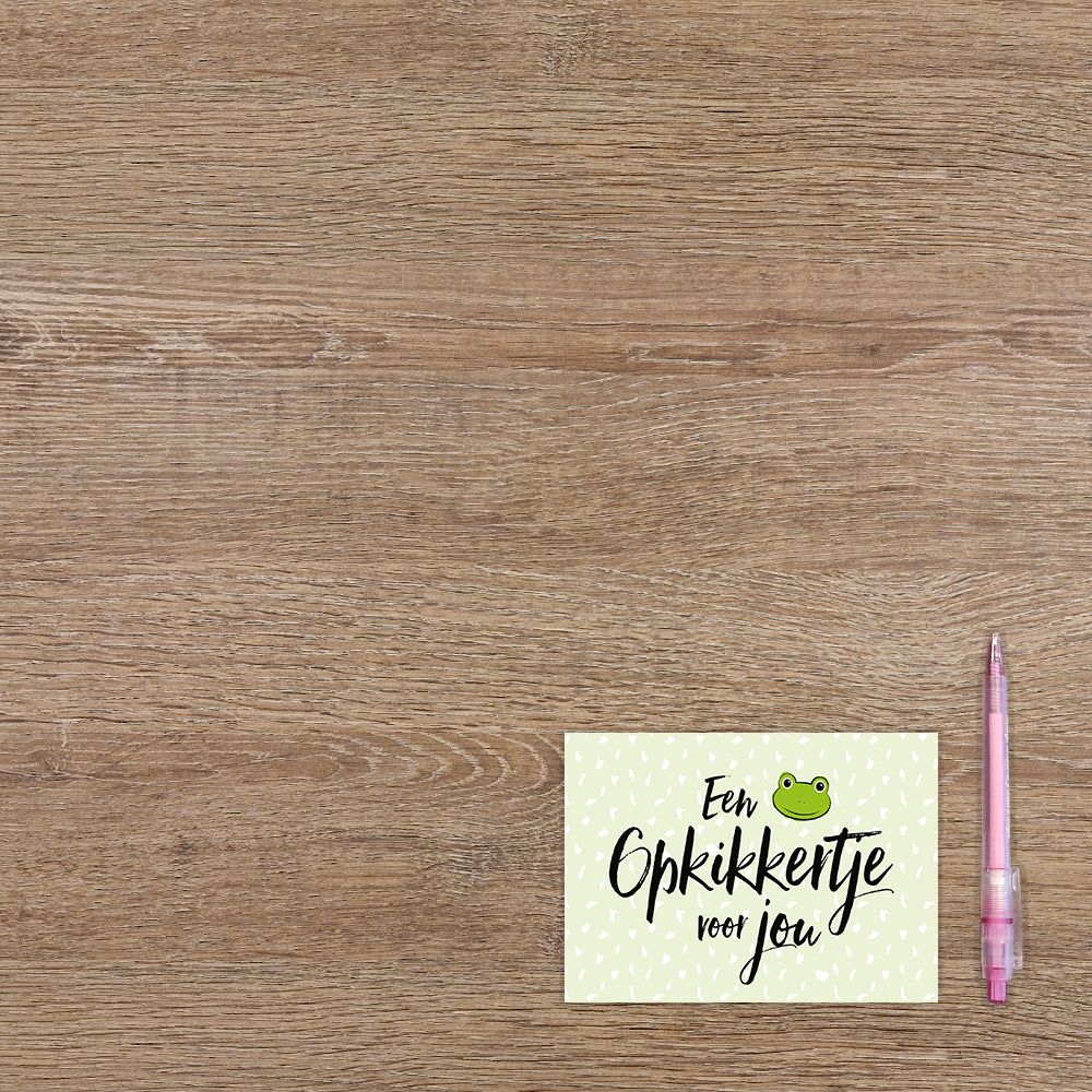 Een opkikkertje voor jou