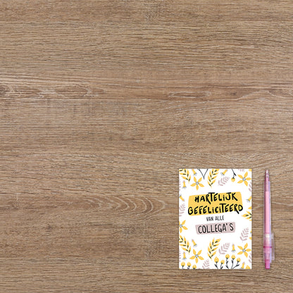 Hartelijk gefeliciteerd