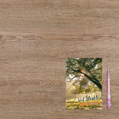 Veel sterkte van alle collega's