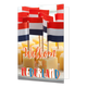 Welkom in Nederland - Formaat: Standaard - Vorm: Staand - Welkom kaart - Op deze wenskaart staat een schaal met kaasblokjes met daarin Nederlandse vlaggetjes. In de illustratie staat de tekst: "Welkom in Nederland". - Snelwenskaart
