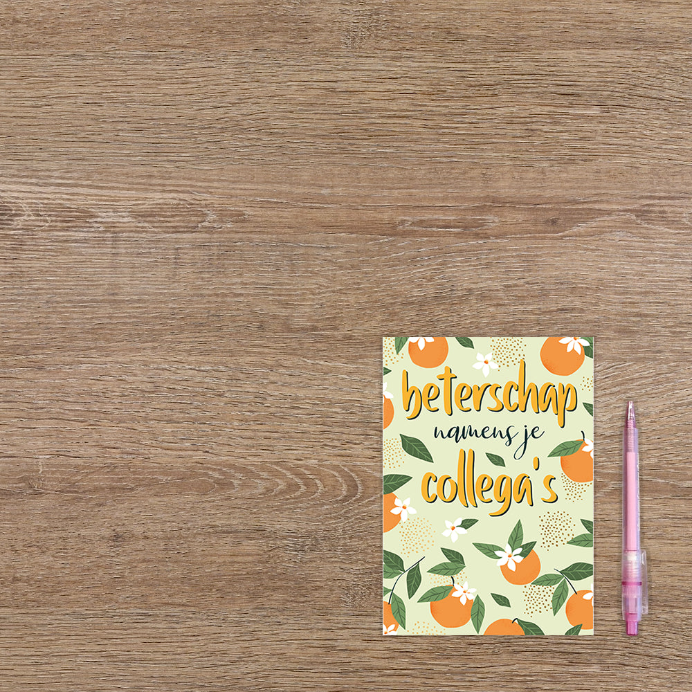 Beterschap namens je collega's