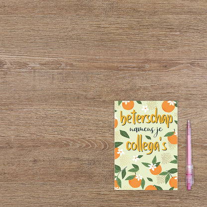 Beterschap namens je collega's