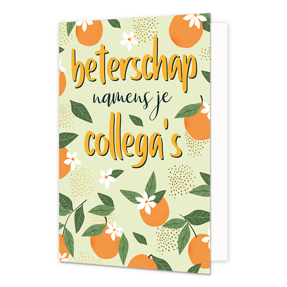 Beterschap namens je collega's